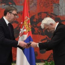 ZAVRŠENA CEREMONIJA U PALATI SRBIJE: Vučić primio akreditive novog ambasadora Ukrajine