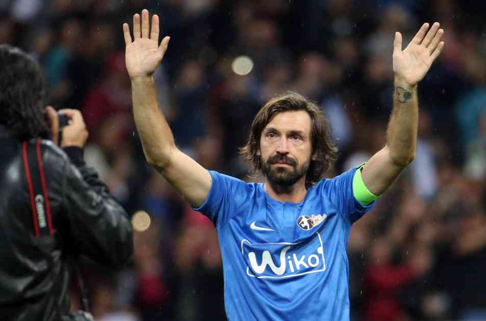 ZBOGOM REKAO NA SAN SIRU: Pirlo se zvanično oprostio od fudbala u meču asova (VIDEO)