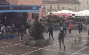 ŽESTOK OKRŠAJ NAVIJAČA U ZAGREBU: ‘Bed blu bojsi’ napali pristalice Vest Hema, nastao opšti haos! (VIDEO)