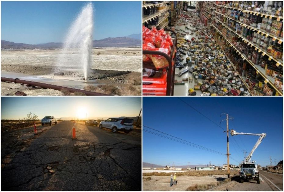 ZGRADE SE RUŠE, ZEMLJA GUTA PUTEVE, POŽARI HARAJU KALIFORNIJOM: Novi potres od 7,1 stepeni po Rihteru, osetio se i u Meksiku i Las Vegasu (VIDEO)
