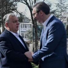 ŽIVELO PRIJATELJSTVO SRBA I MAĐARA Vučić ugostio Orbana: Teška vremena, ponosan sam na uzajamnu podršku! (FOTO)