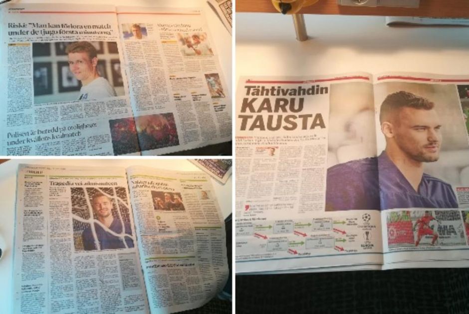 ŽIVOTNA TRAGEDIJA GOLMANA RUDAKOVA, MILAN PAVKOV I NAVIJAČI: Finski mediji su se naširoko raspisali pred meč Crvene zvezde i Helsinkija (FOTO)