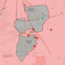 ZMIJA je PRESEČENA na dva dela: Sirijska vojska nastavlja da RAZBIJA islamiste u južnom Damasku (MAPA)