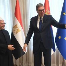 ZNAČAJNA POSETA Vučić se sastao sa Šavkijem Alamom: Odličan i srdačan razgovor sa velikim muftijom Egipta