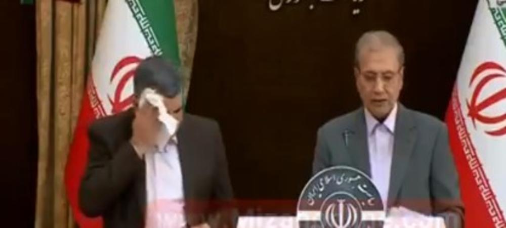 ZNOJI SE I KAŠLJE: Snimak iranskog zvaničnika koji je oboleo od koronavirusa obišao ceo svet (VIDEO)