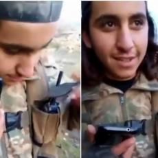 ZVERSTVA KAKVA SE NE PAMTE! Džihadista zove majku sirijskog vojnika i javlja joj da mu je odsekao glavu! (VIDEO)