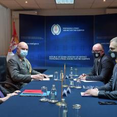 Za Srbiju značajno očuvanje odnosa sa stranim partnerima: Ministar Stefanović se sastao sa ambasadorom Austrije