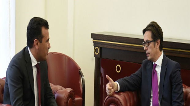 Zaev i Pendarovski – oči u oči