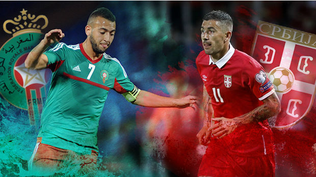 Zagrevanje za Mundijal, Srbija protiv Maroka