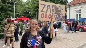 „Zaječar ima glas“, poručuju studenti sa protesta uoči lokalnih izbora