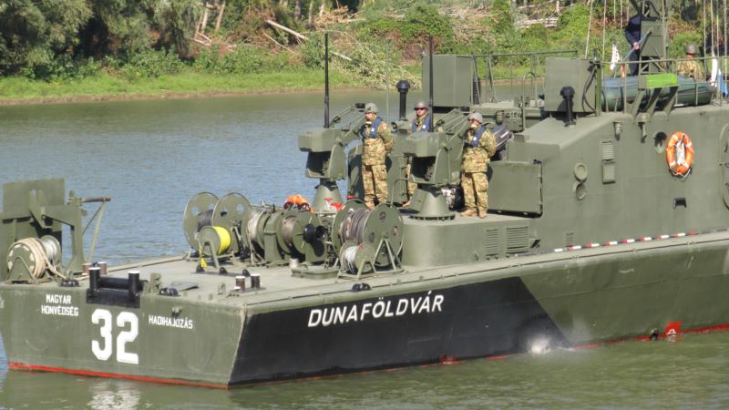 Zajednička vežba rečnih ratnih mornarica Mađarske i Srbije