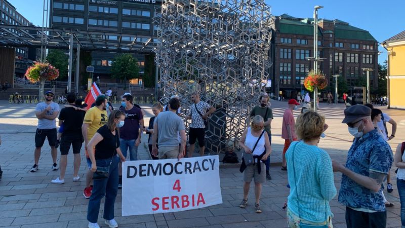 Zajednički protest dijaspore u više od deset gradova zbog situacije u Srbiji