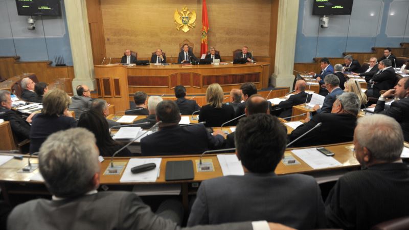 Zakazana konstitutivna sjednica parlamenta Crne Gore 