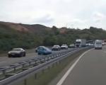 Zakrčenje na auto-putu kod Aleksinca - Zastoji ka Beogradu