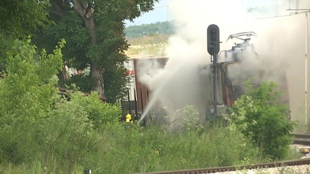 Zapalila se lokomotiva na stanici Bujanovac, normalizovan saobraćaj