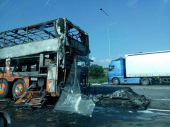 Zapalio se autobus: U vozilu bilo 8 putnika