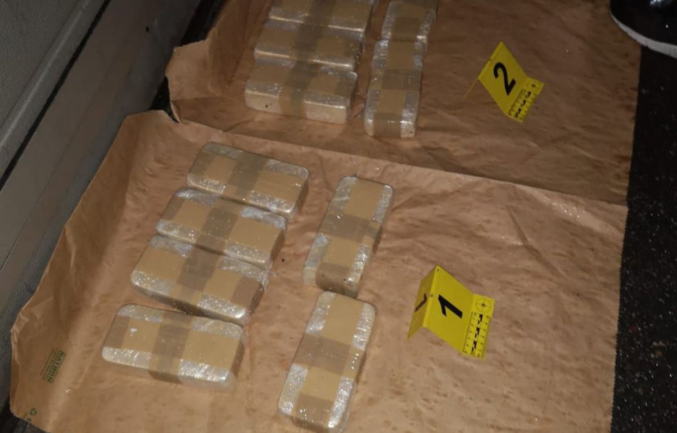Zaplenjeno više od šest kilograma heroina, uhapšen makedonski državljanin