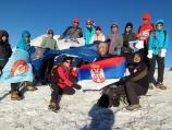 Zastava Niša na Araratu - niški planinari osvoji najviši vrh Turske