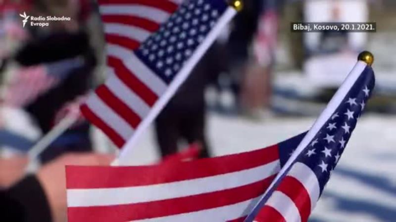 Zastave SAD u ulici nazvane po Bidenovom sinu na Kosovu