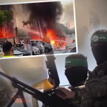 Zastrašujuć snimak napada Hamasa: Bacili su na njega osam granata, vratio im je sedam, poslednja je bila kobna (VIDEO)