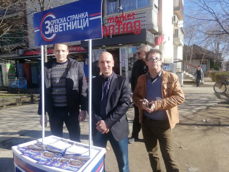Zavetnici u Leskovcu najavili izlazak na izbore