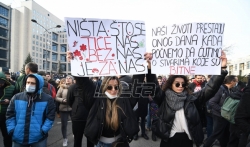 Završena protestna šetnja u Novom Sadu
