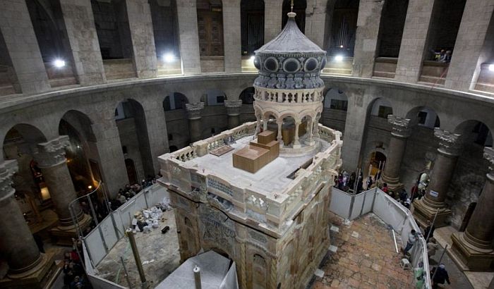 Završena restauracija Hristovog groba u Jerusalimu