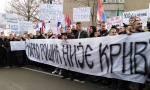 Završeni protesti, Srbi poručili: Takse udarac miru i stabilnosti u regionu, pretnja našem opstanku na KiM! (FOTO + VIDEO)