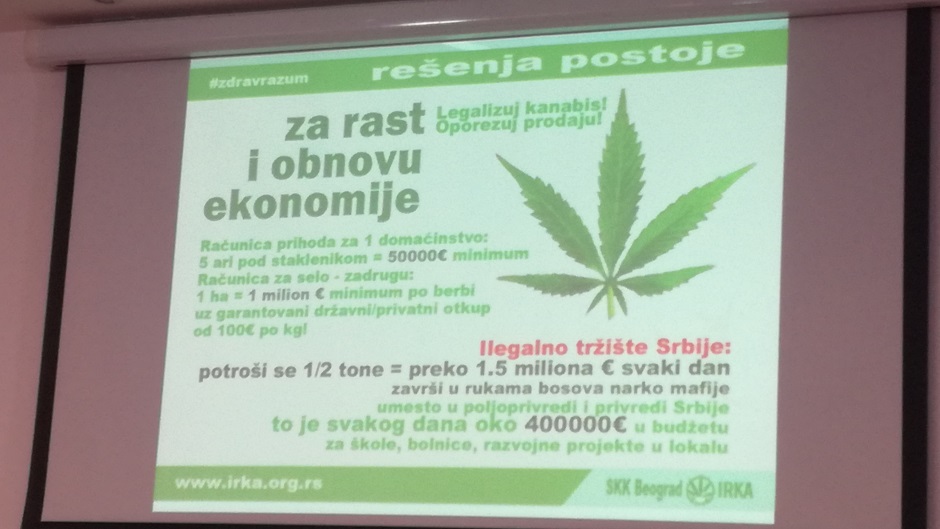Zelena stranka: Smeniti Grujićić i legalizovati travu