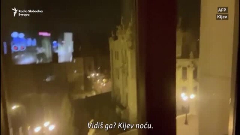 Zelenski: Vidiš ga? To je Kijev noću.
