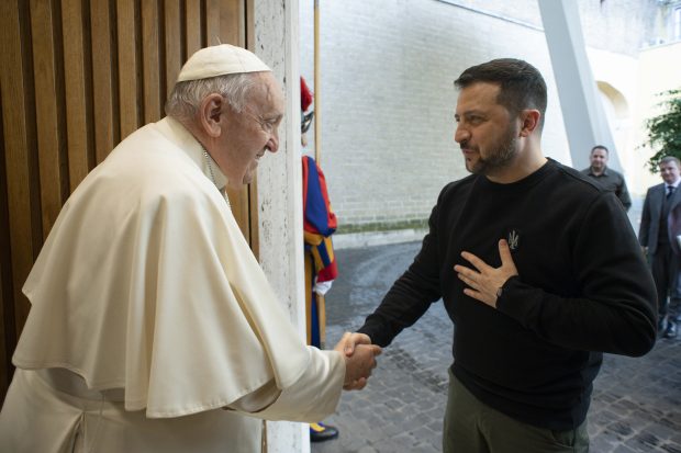 Zelenski se sastao sa papom u Vatikanu