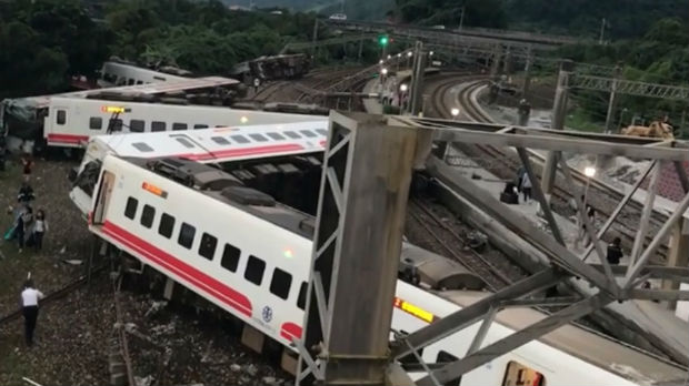 Železnička nesreća na Tajvanu, poginule 22 osobe