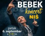 Željko Bebek najavljuje veliki rok spektakl 6. septembra u Nišu