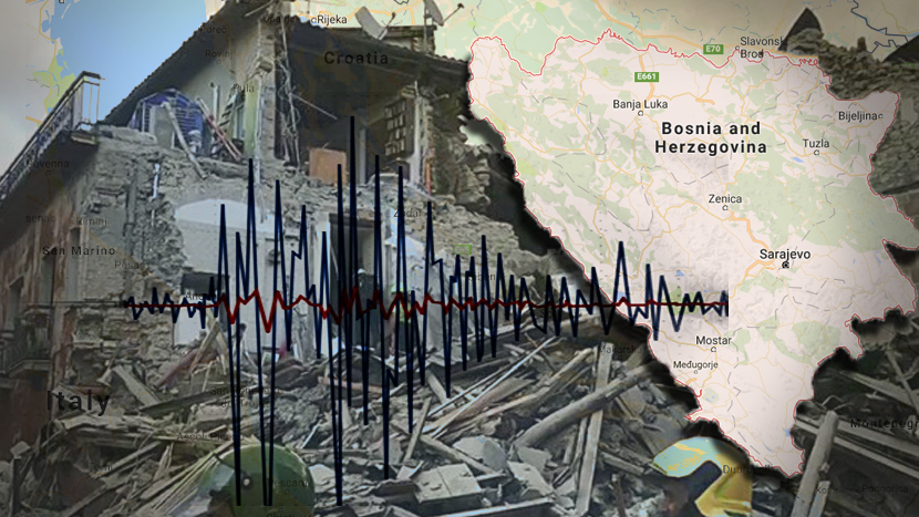 Zemljotres pogodio srce Republike Srpske: Osetio se i u Crnoj Gori i Hrvatskoj