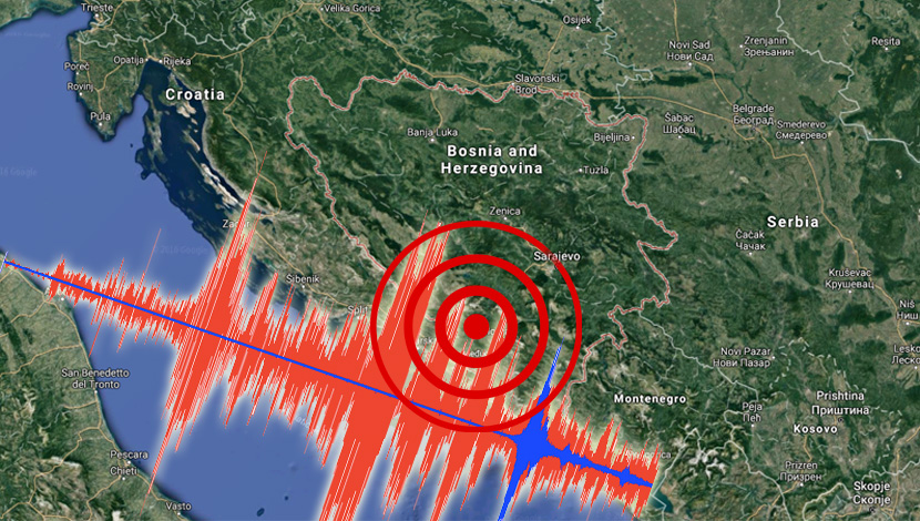 Zemljotres prodrmao Mostar, potres se osetio i u Hrvatskoj