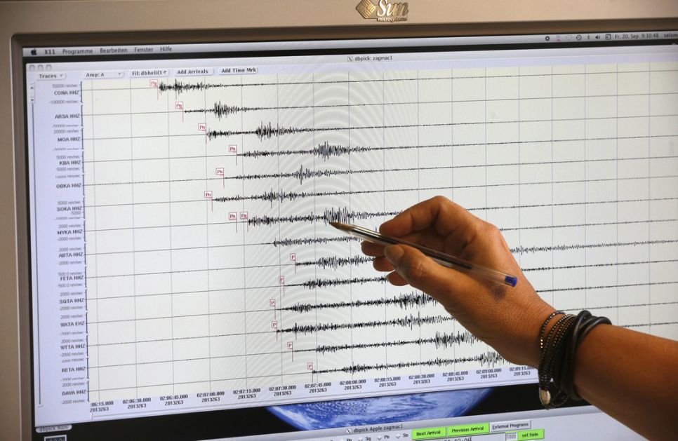 Zemljotres u Kruševcu 2,9 stepeni po Rihteru