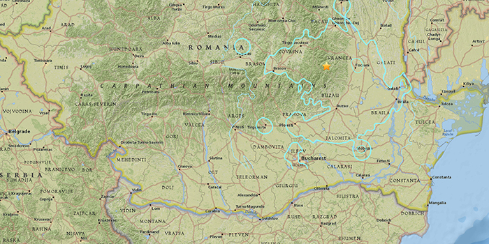 Zemljotres u Rumuniji, tresla se i istočna Srbija