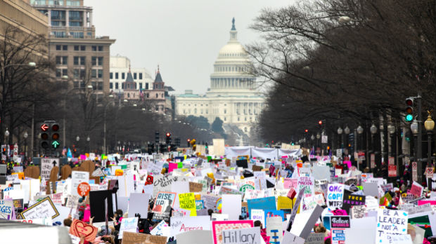 Ženski marš protiv Trampa širom SAD