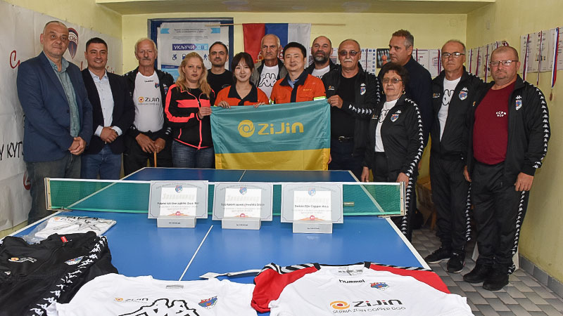 Ziđin donirao sredstva za opremu i opremanje prostorija Kluba za sport i rekreaciju invalida u Boru
