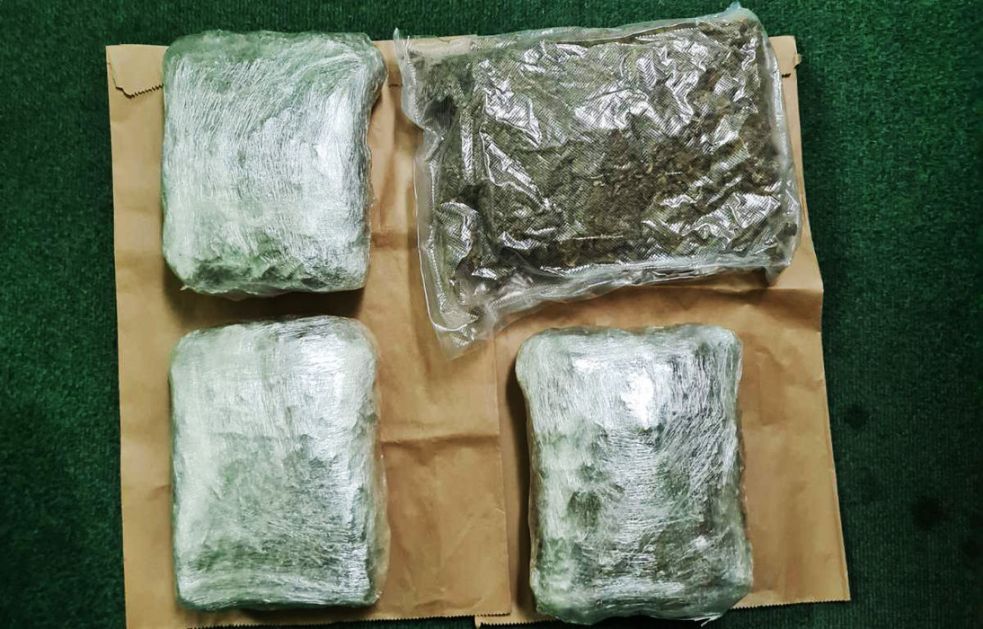 Žitelj Čoke uhapšen u Temerinu sa 2,2 kilograma marihuane