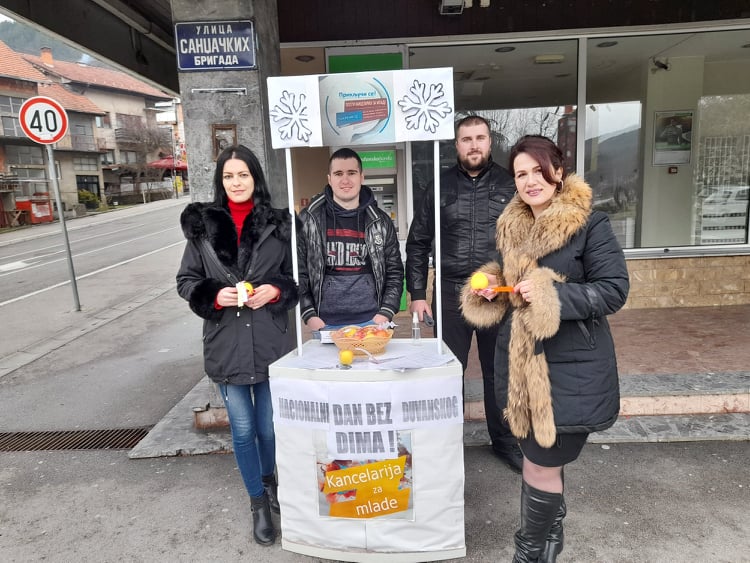 Život bez duvana – Akcija u Prijepolju povodom Nacionalnog dana bez duvanskog dima