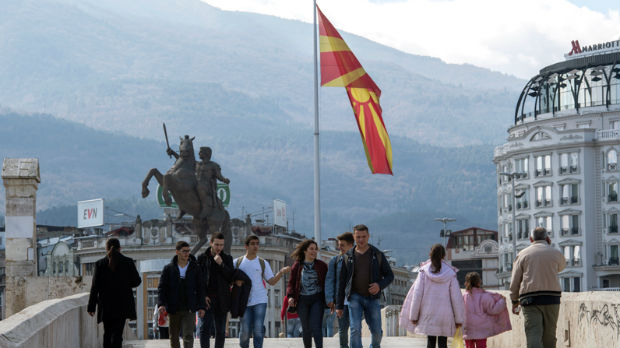 Život u Skoplju u vreme političke krize
