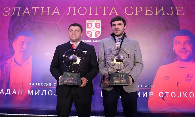 “Zlatna lopta” FSS Vladanu Milojeviću i Vladimiru Stojkoviću