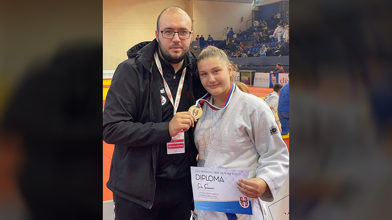 Zlatna medalja za Boranku Saru Šainović na Šampionatu Srbije