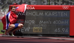 Zlato i svetski rekord za Varholma na 400 metara s preponama