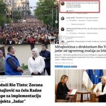 Zorana: Dostojanstveno za Srbiju... (2023); S direktorkom Rio Tinta: Jadar od ogromnog znacaja za Srbiju (2019)