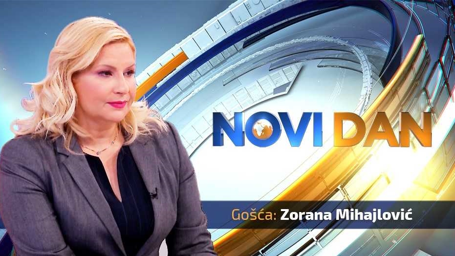 Zorana Mihajlović uživo iz Trsta u Novom danu