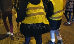 Protest Žutih prsluka u Parizu danas jedva primetan