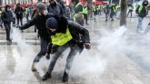 Žuti prsluci na ulicama Francuske u manjem broju