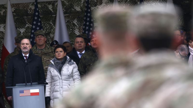 Zvanična dobrodošlica trupama SAD u Poljskoj